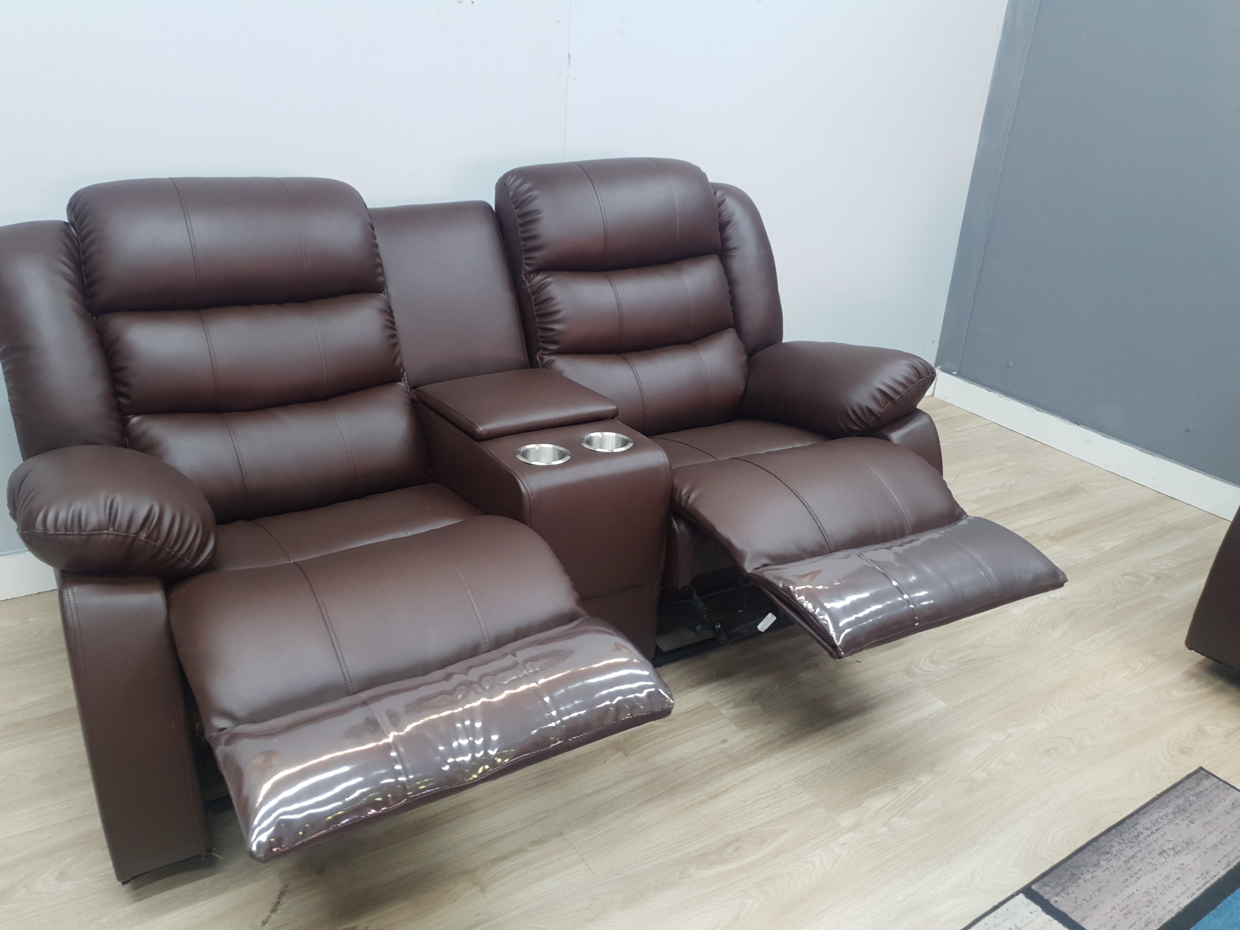 Leather cinema online recliners