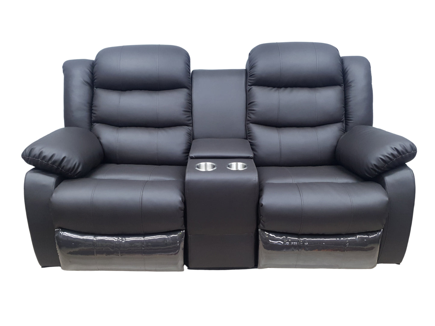 Mopane 100% Genuine Leather 2 Seater Electric Cinema Recliner Chair Sofa