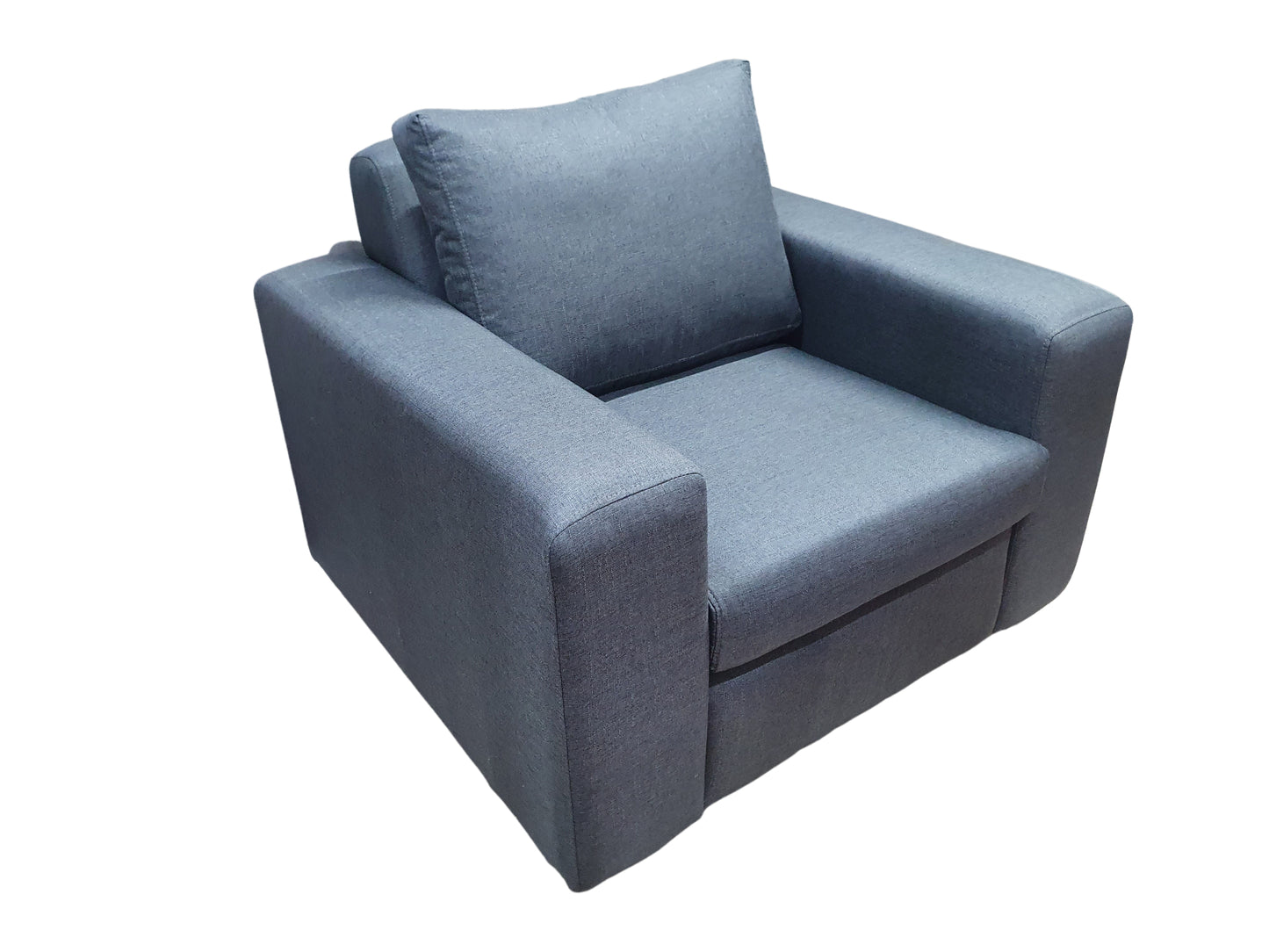 Manhattan Bull Denim Couch Chair