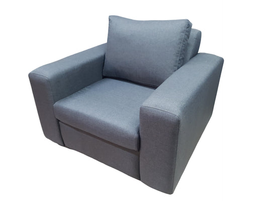 Manhattan Bull Denim Couch Chair