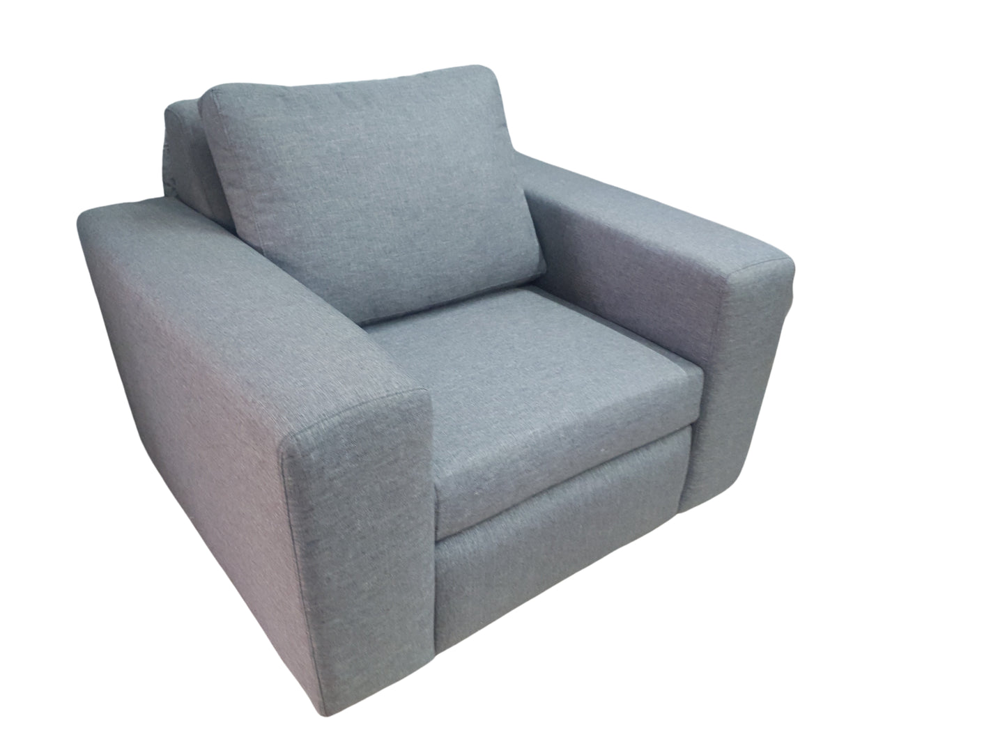 Manhattan Bull Denim Couch Chair