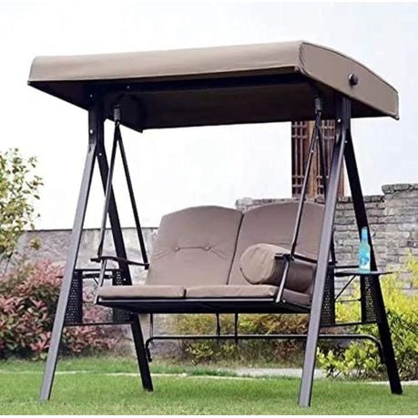 2 Seater Covered Outdoor Swing