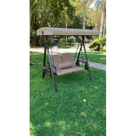 2 Seater Covered Outdoor Swing