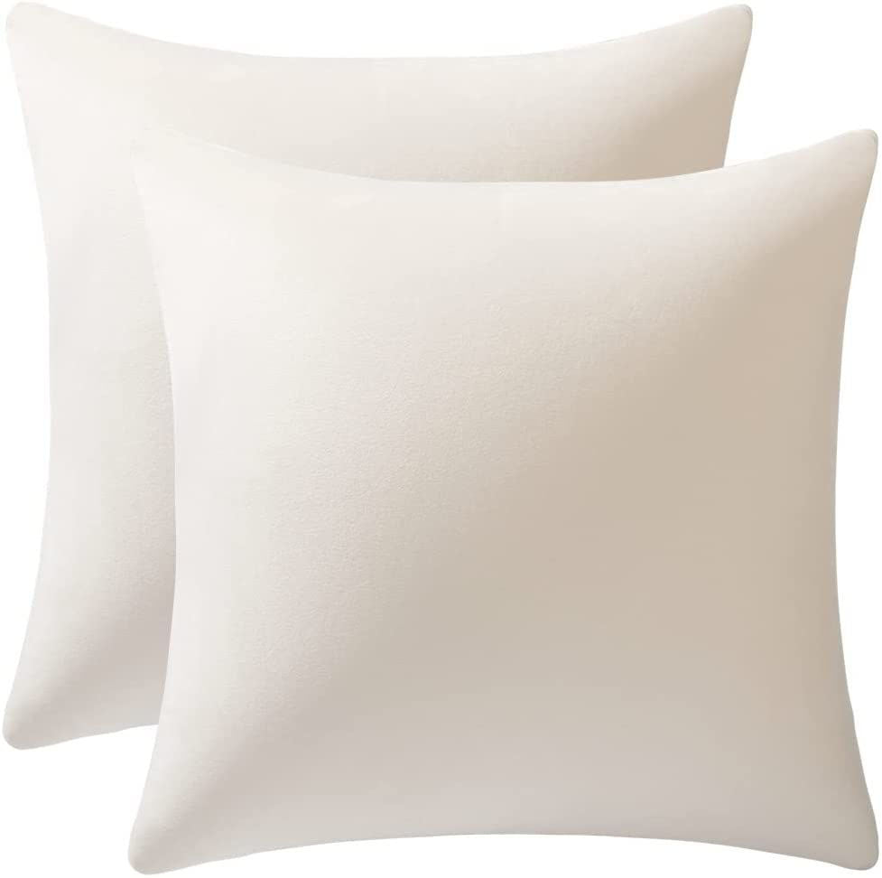 Just Home Velvet Pillow Set