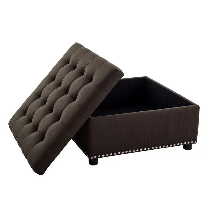 Audel Upholstered Storage Ottoman