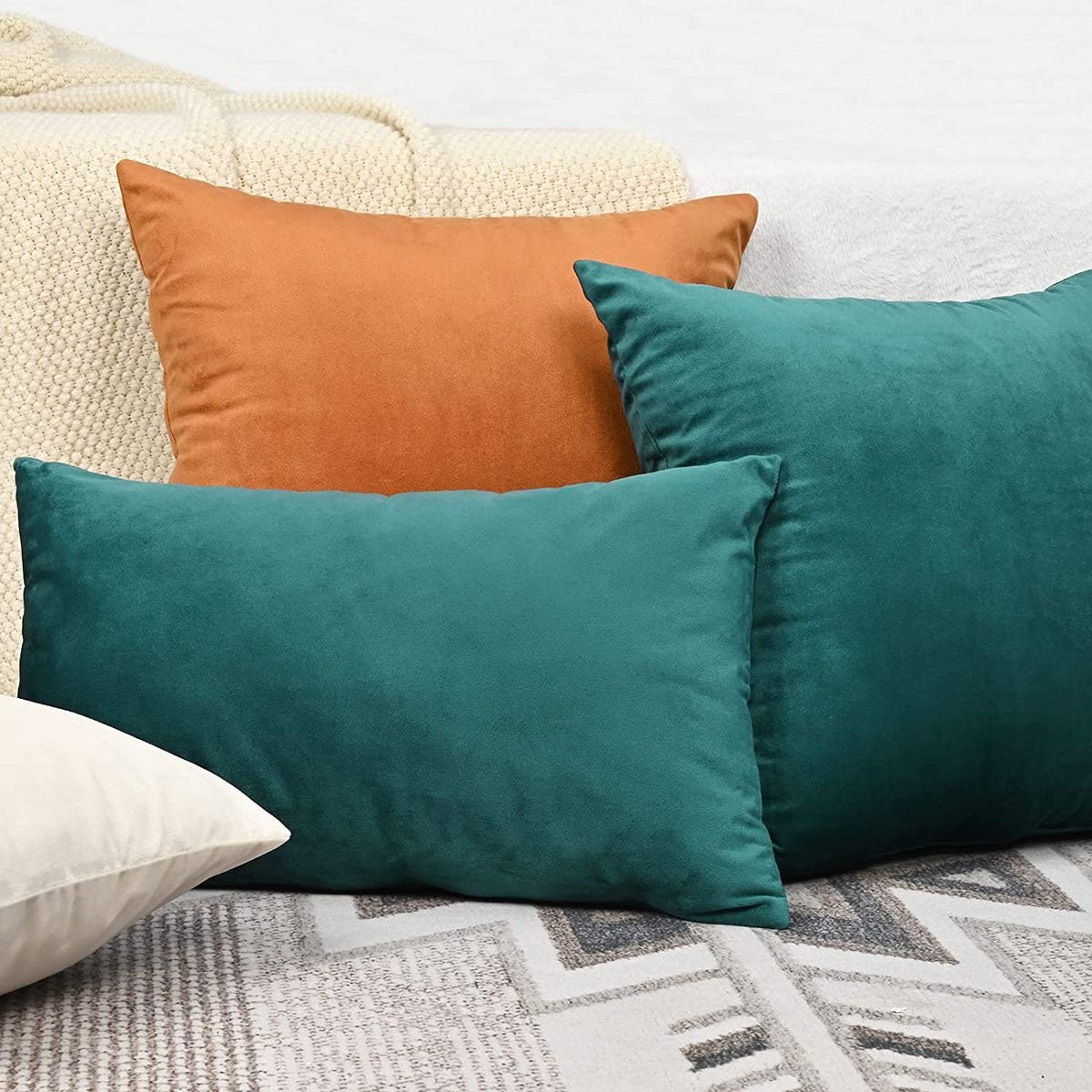 Just Home 2 Pack Throw Pillow Set