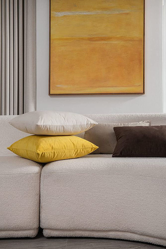 Just Home Velvet Pillow Set