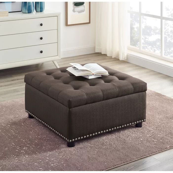 Audel Upholstered Storage Ottoman