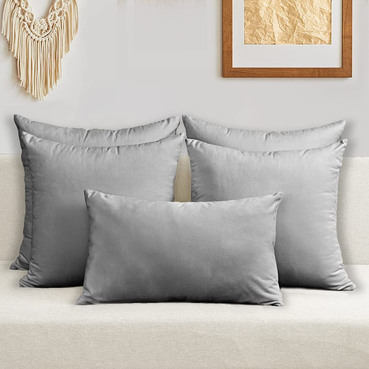 Just Home 2 Pack Throw Pillow Set