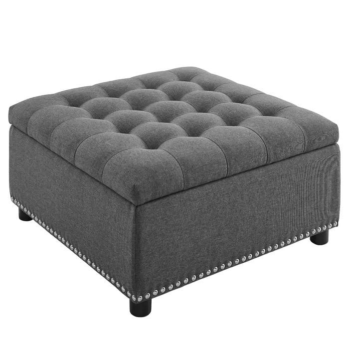 Audel Upholstered Storage Ottoman