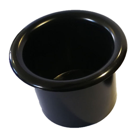 Black Plastic Cup Holder Set of 10 for Poker Table