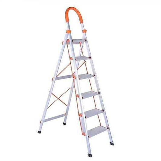 Aluminium 6 Step Household Ladders SD-31588