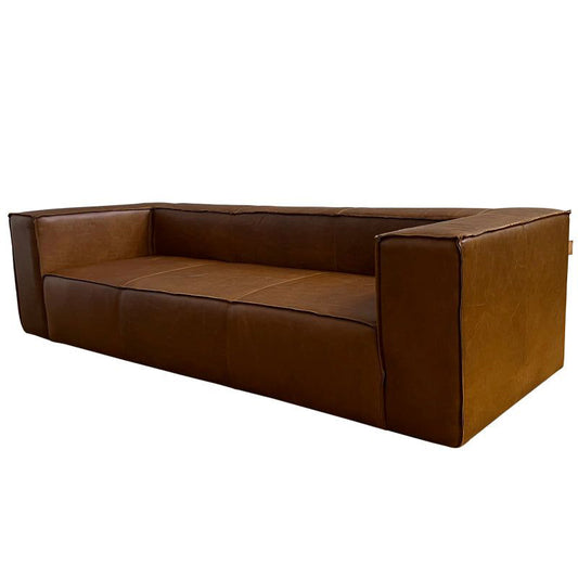 Spitfire Armstrong 3 Seater Leather Sofa