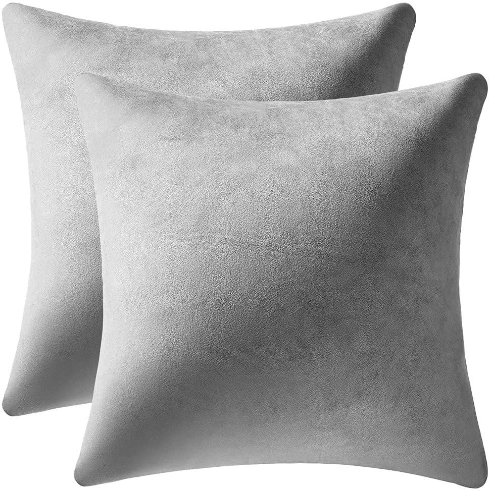 Just Home Velvet Pillow Set