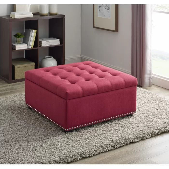 Audel Upholstered Storage Ottoman