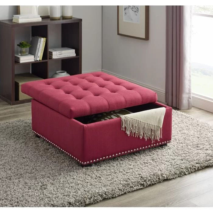 Audel Upholstered Storage Ottoman