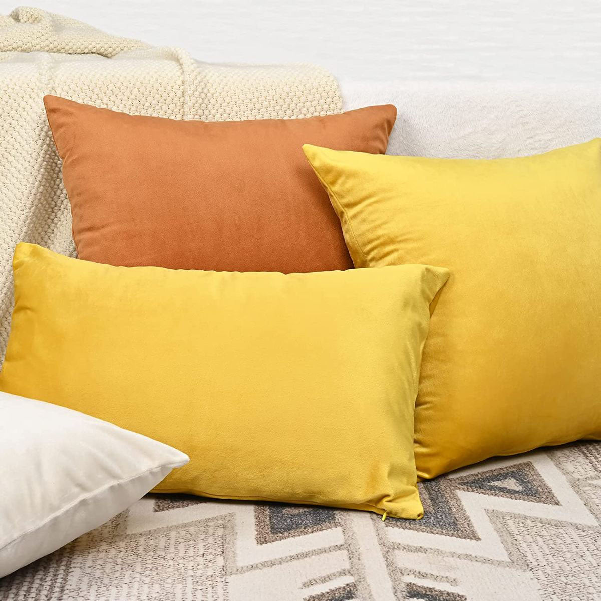 Just Home 2 Pack Throw Pillow Set