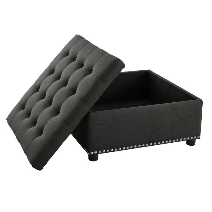 Audel Upholstered Storage Ottoman