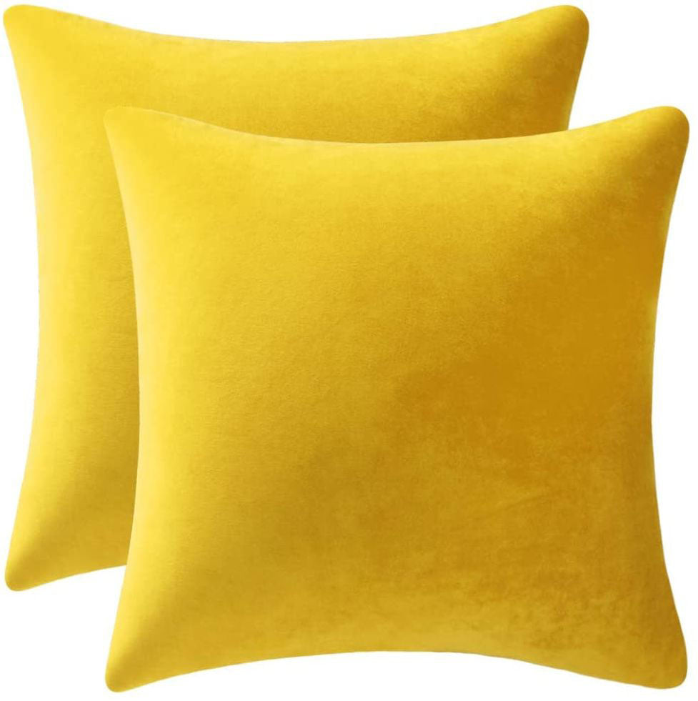 Just Home Velvet Pillow Set