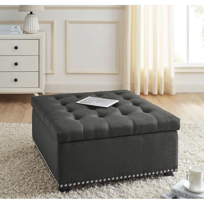 Audel Upholstered Storage Ottoman