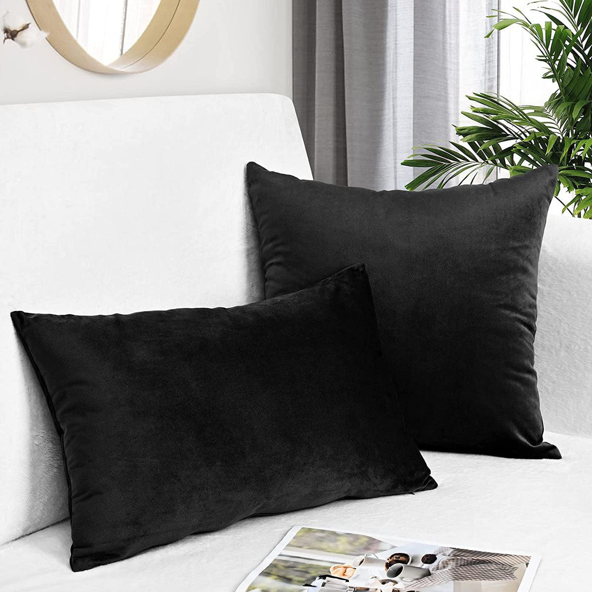 Just Home 2 Pack Throw Pillow Set