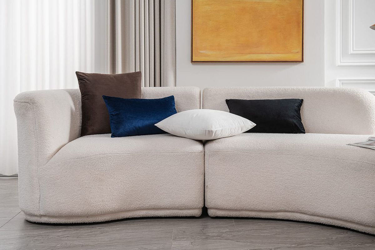 Just Home Velvet Pillow Set