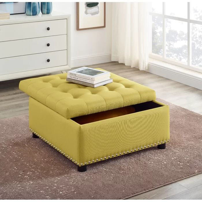 Audel Upholstered Storage Ottoman