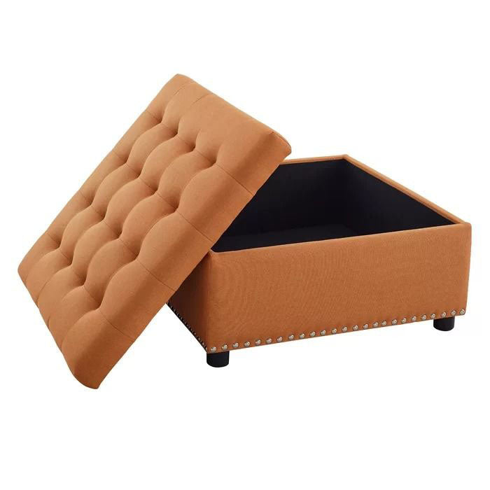 Audel Upholstered Storage Ottoman