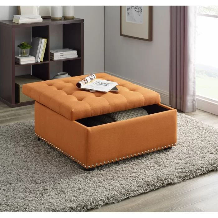 Audel Upholstered Storage Ottoman