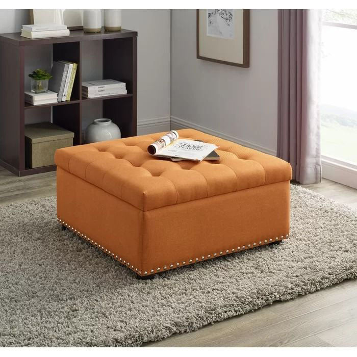 Audel Upholstered Storage Ottoman