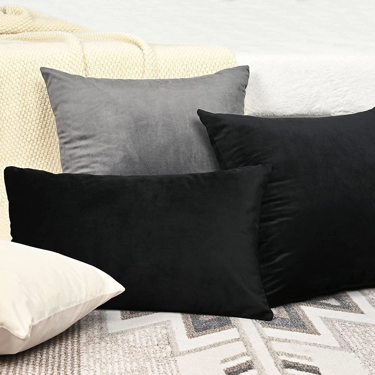 Just Home 2 Pack Throw Pillow Set