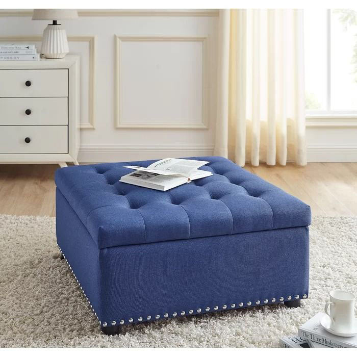 Audel Upholstered Storage Ottoman