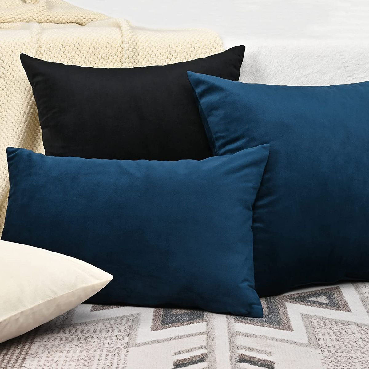 Just Home 2 Pack Throw Pillow Set