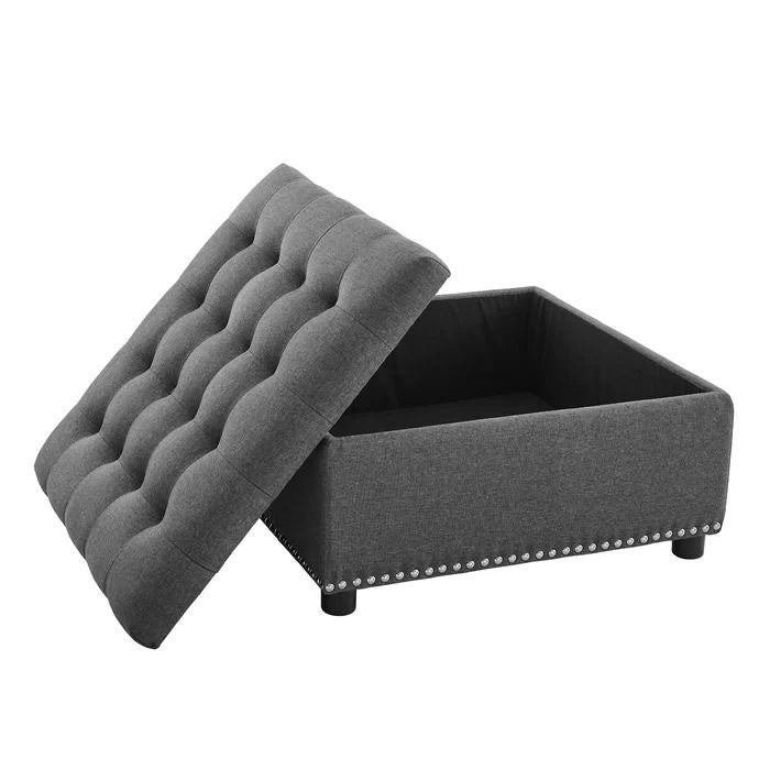 Audel Upholstered Storage Ottoman